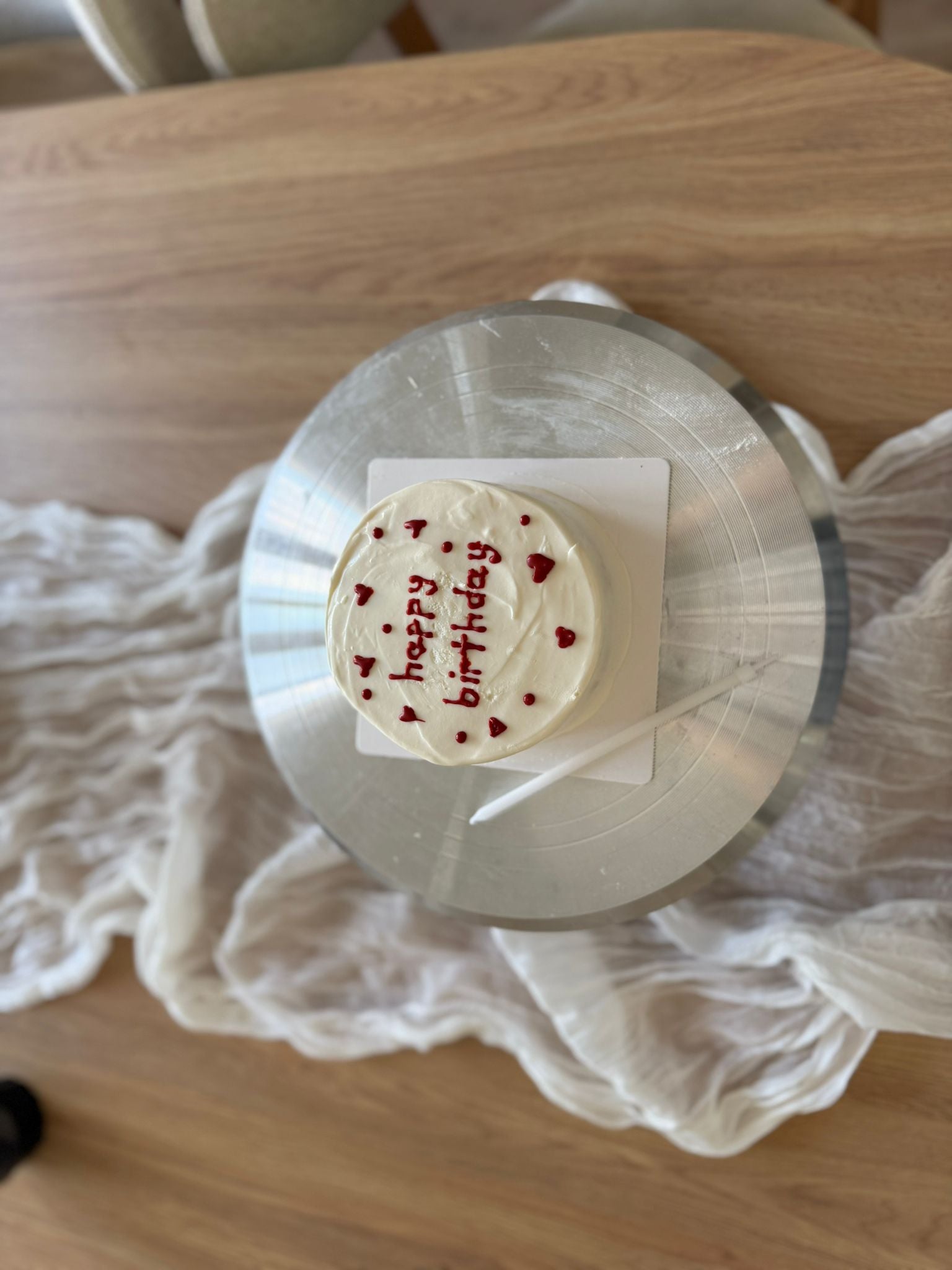 Bento Cake Motif Coeur