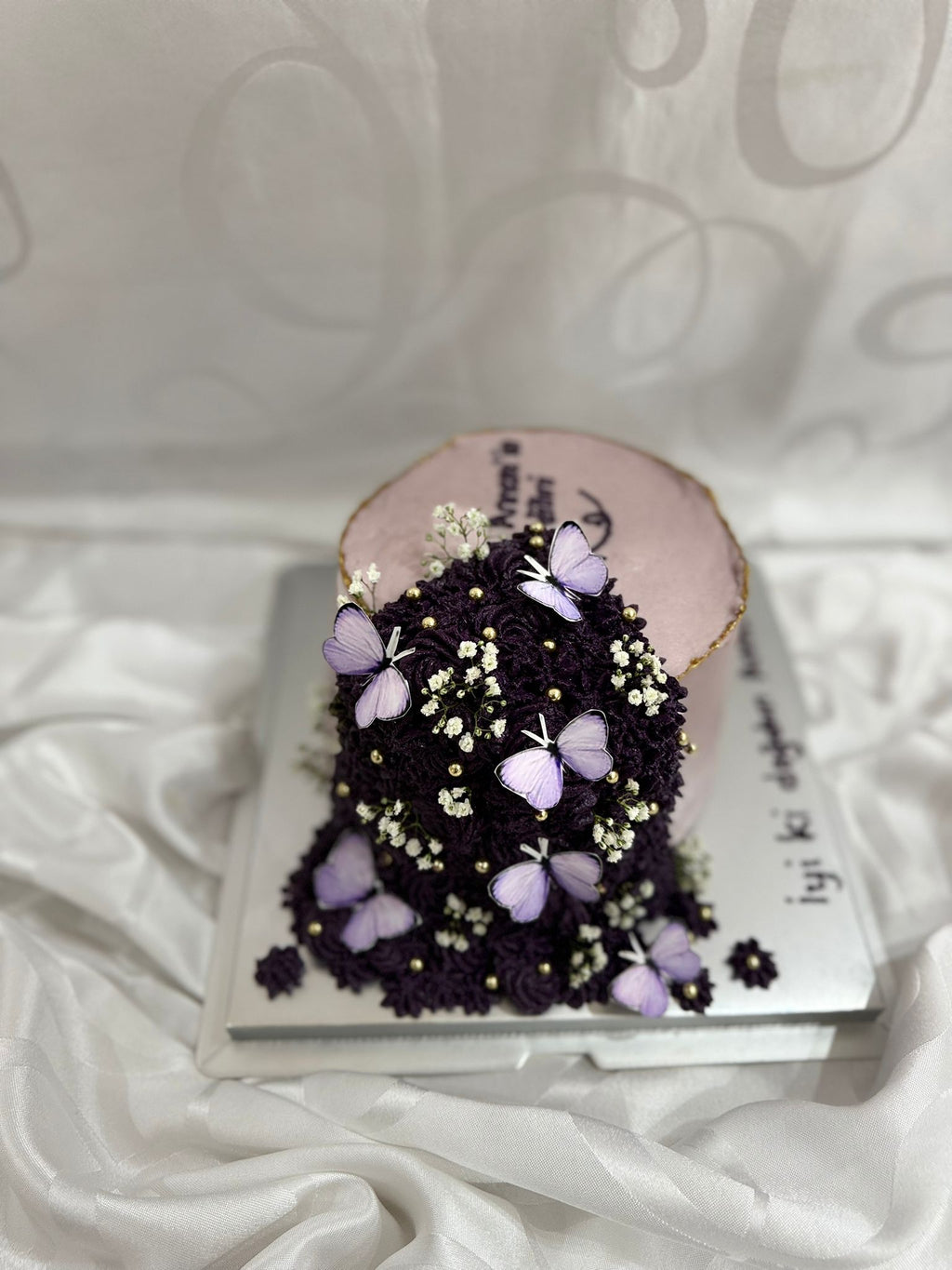 Layer Cake : Thème Fleur Violet