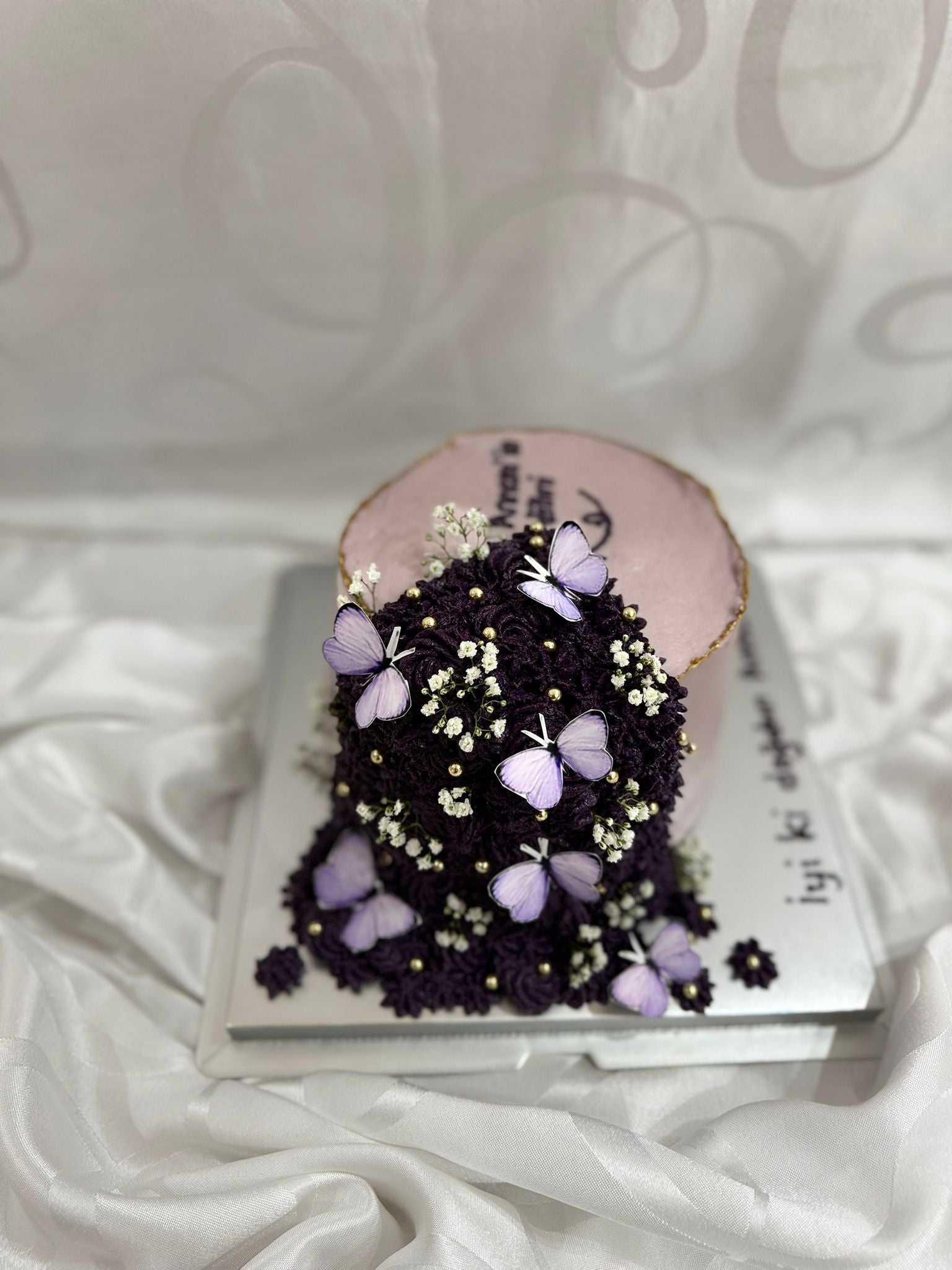 Layer Cake : Thème Fleur Violet