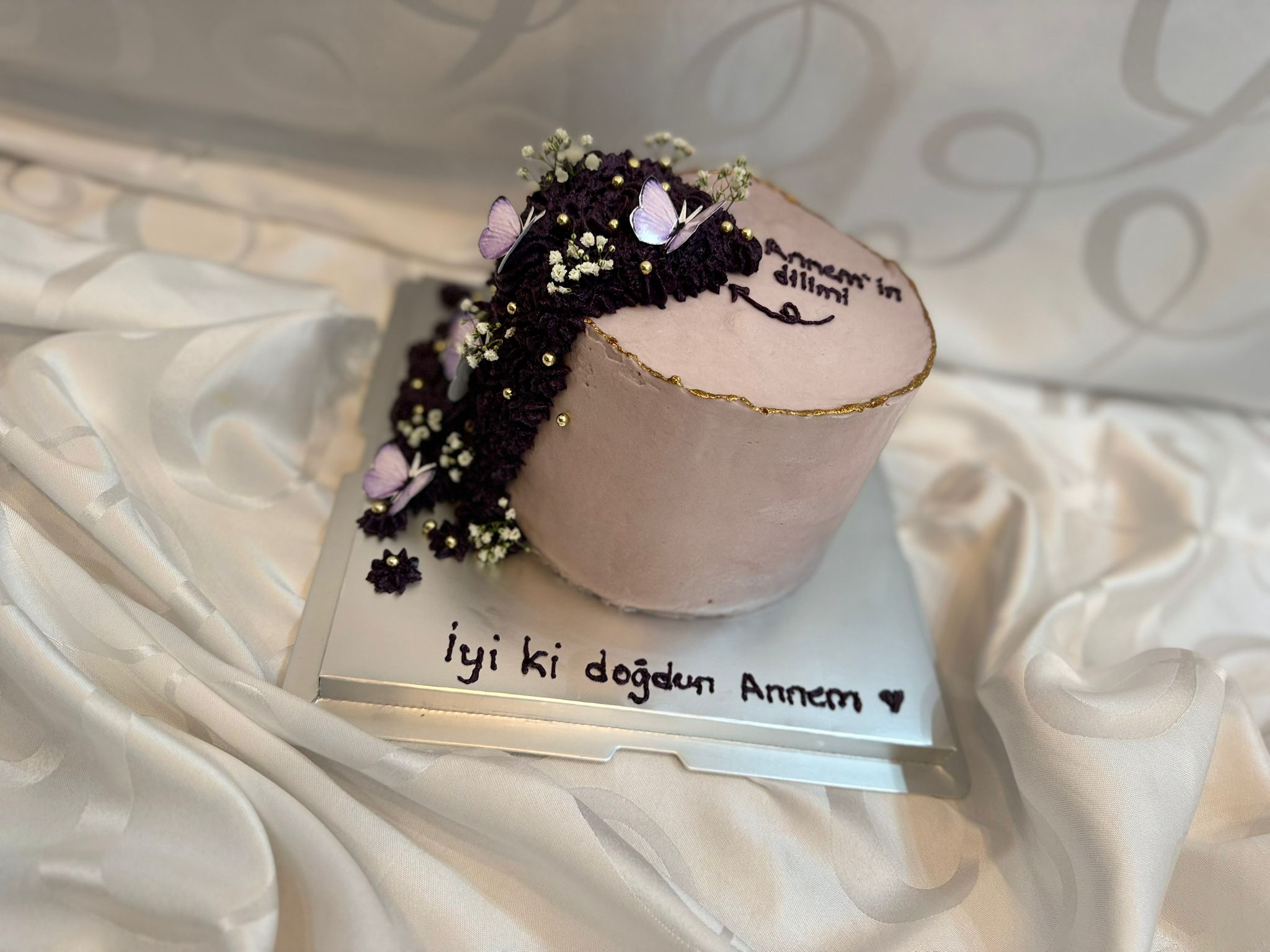 Layer Cake : Thème Fleur Violet